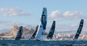 Image: The Ocean Race is underway with the IMOCA fleet onrout to Cabo Verde