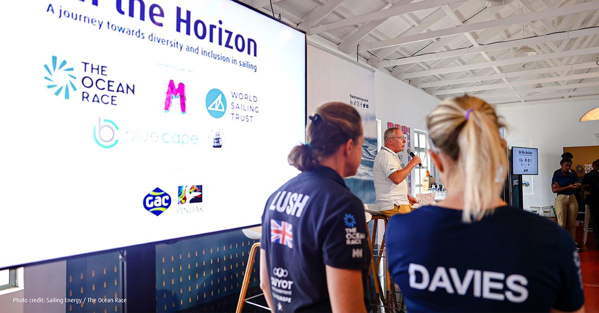 Andrew Pindar from GAC Pindar hosted the second ‘On the Horizon’ panel discussion - Promoting diversity and inclusion in sailing